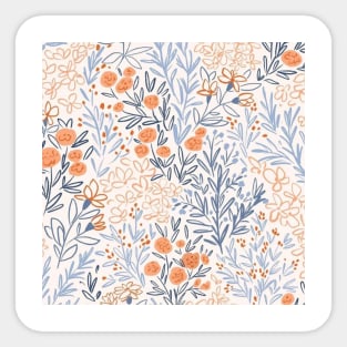 pattern floral design Sticker